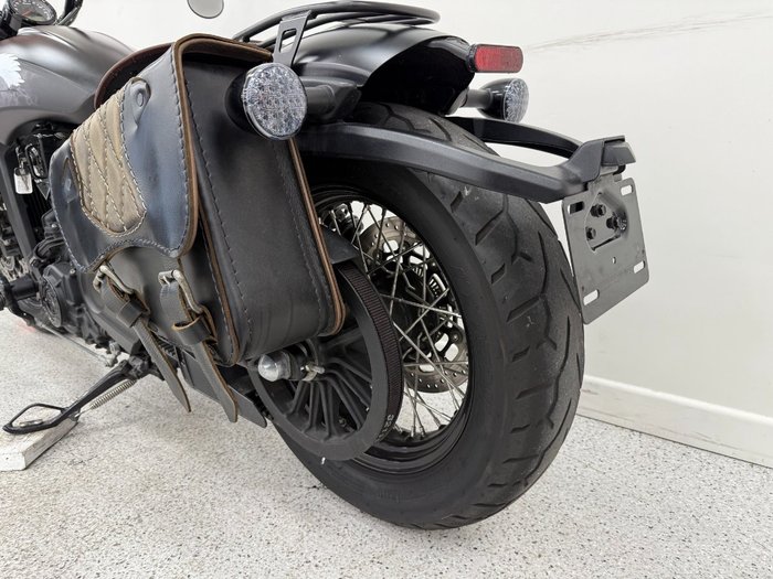 2020 INDIAN SCOUT BOBBER TWENTY THUNDER BL Black