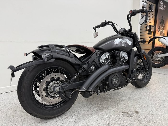 2020 INDIAN SCOUT BOBBER TWENTY THUNDER BL Black