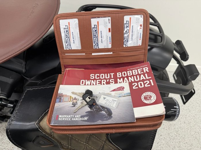 2020 INDIAN SCOUT BOBBER TWENTY THUNDER BL Black