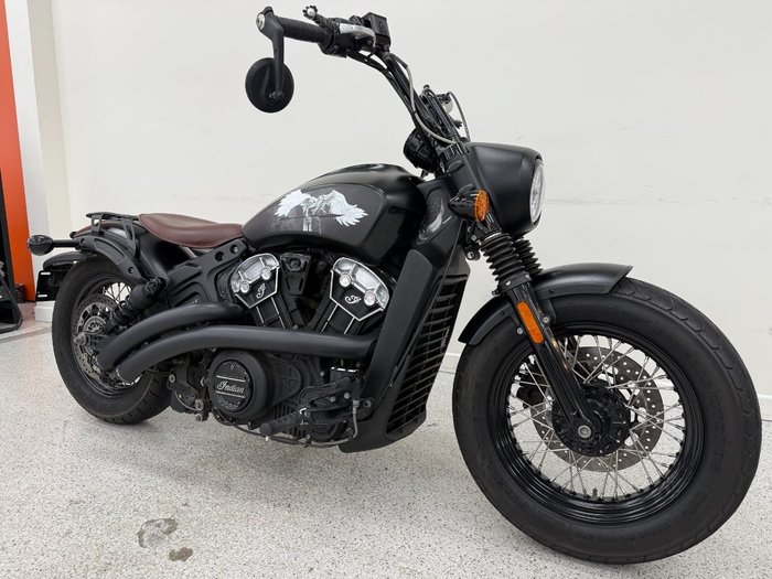 2020 INDIAN SCOUT BOBBER TWENTY THUNDER BL Black