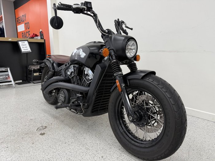 2020 INDIAN SCOUT BOBBER TWENTY THUNDER BL Black