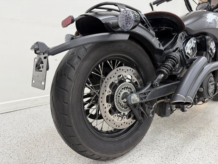 2020 INDIAN SCOUT BOBBER TWENTY THUNDER BL Black