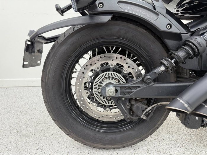 2020 INDIAN SCOUT BOBBER TWENTY THUNDER BL Black