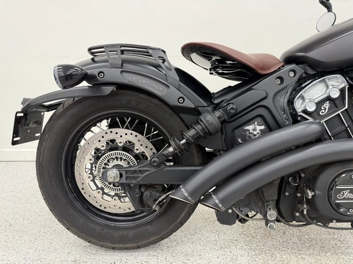2020 INDIAN SCOUT BOBBER TWENTY THUNDER BL Black