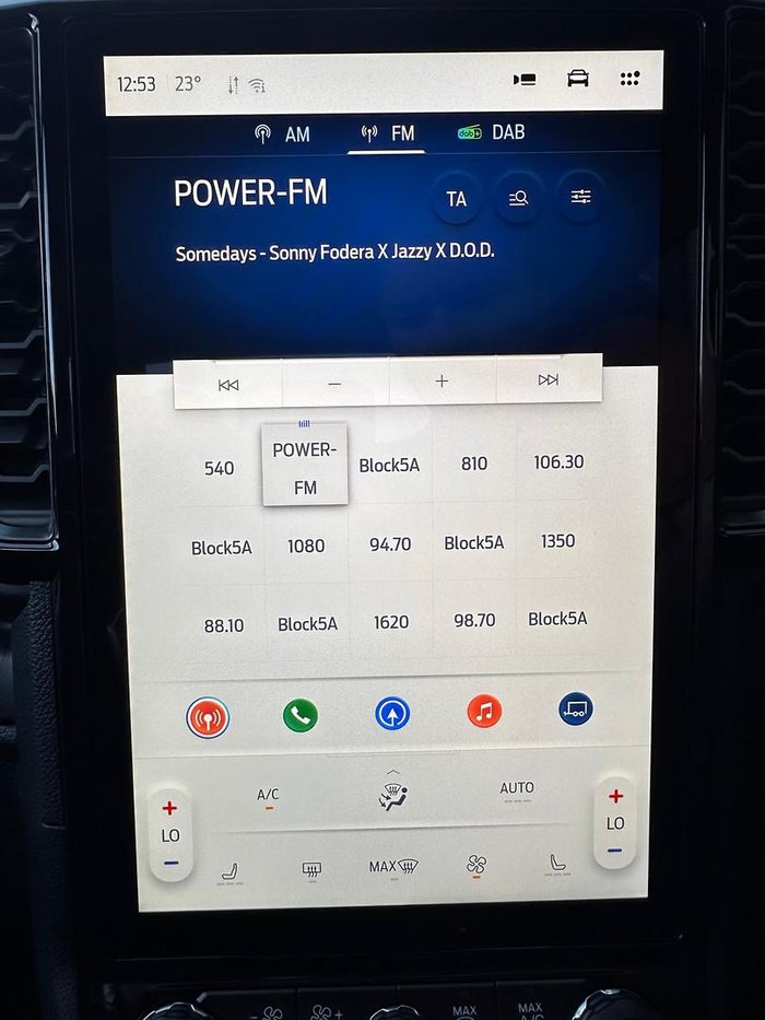 2025 Ford Ranger Wildtrak X MY25.25 4X4 Dual Range Blue Lightning