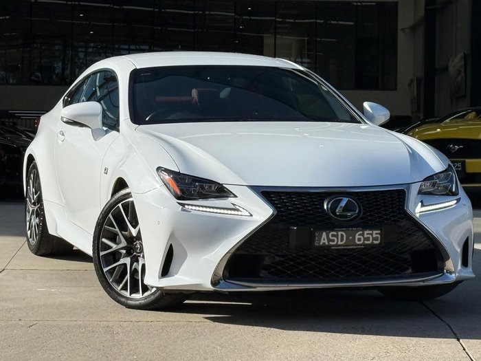 2017 Lexus RC 350 F Sport GSC10R White Nova