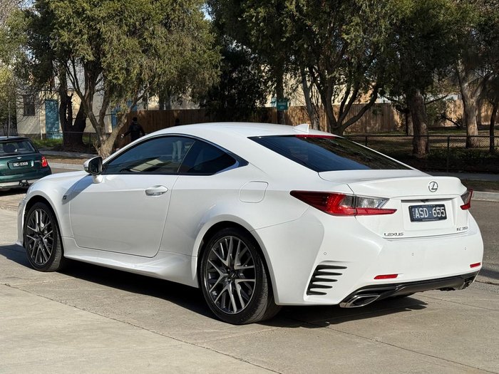 2017 Lexus RC 350 F Sport GSC10R White Nova