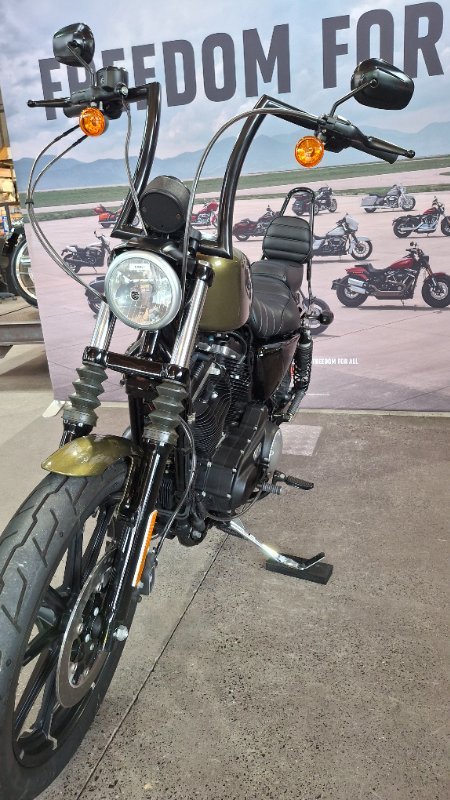 2017 Harley-davidson XL883N IRON 883 Olive Gold