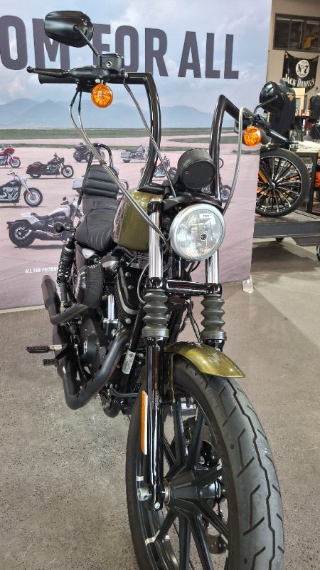 2017 Harley-davidson XL883N IRON 883 Olive Gold