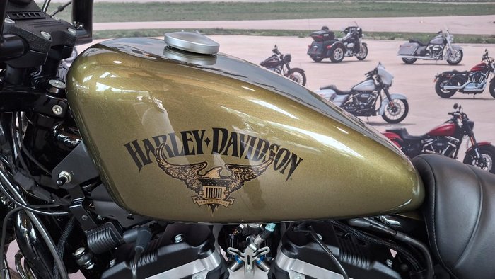2017 Harley-davidson XL883N IRON 883 Olive Gold