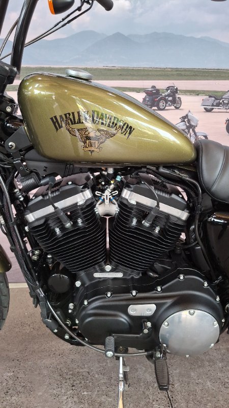 2017 Harley-davidson XL883N IRON 883 Olive Gold