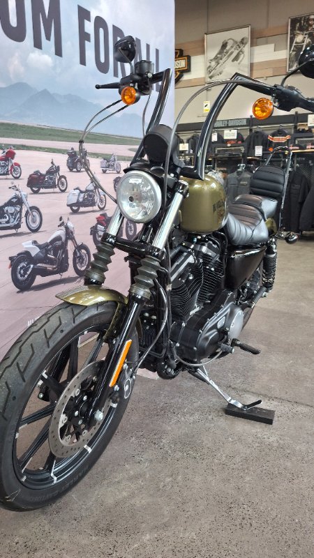 2017 Harley-davidson XL883N IRON 883 Olive Gold