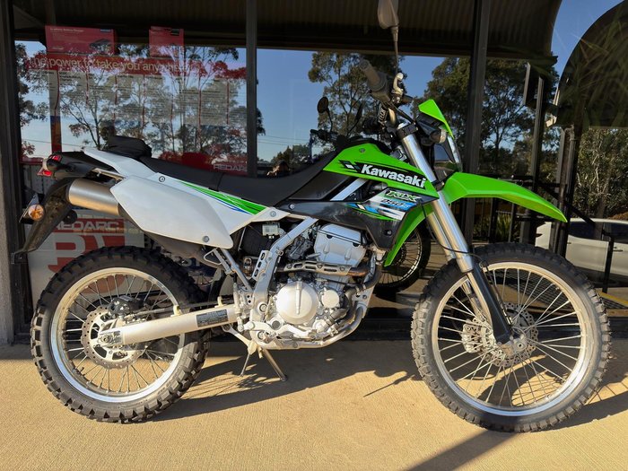 2013 Kawasaki KLX250S KLX Green