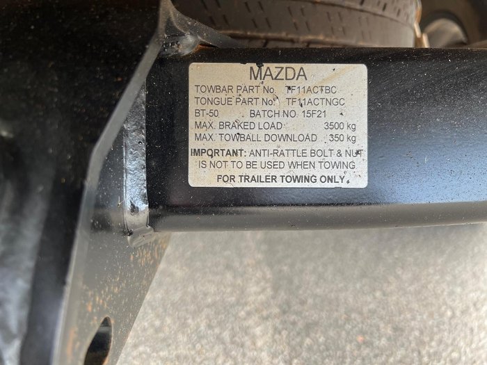 2021 Mazda BT-50 XTR