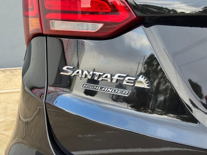 2015 Hyundai Santa Fe Highlander DM3 Series II MY16 4X4 On Demand Phantom Black