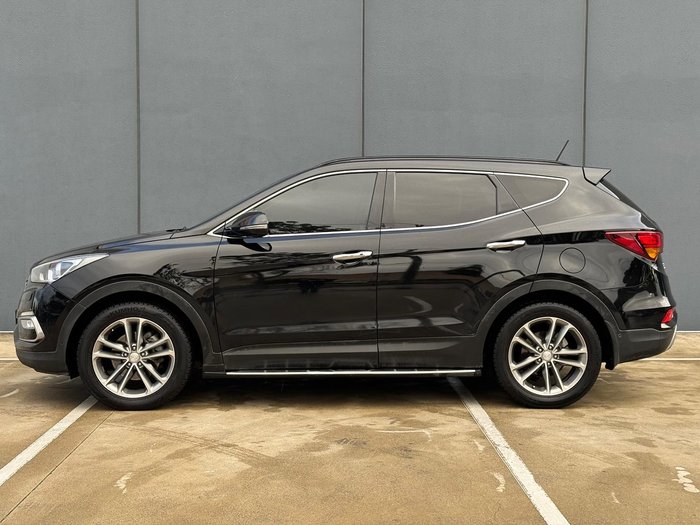 2015 Hyundai Santa Fe Highlander DM3 Series II MY16 4X4 On Demand Phantom Black