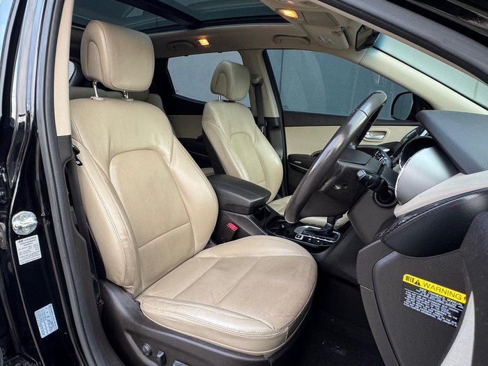 2015 Hyundai Santa Fe Highlander DM3 Series II MY16 4X4 On Demand Phantom Black