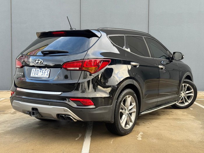 2015 Hyundai Santa Fe Highlander DM3 Series II MY16 4X4 On Demand Phantom Black