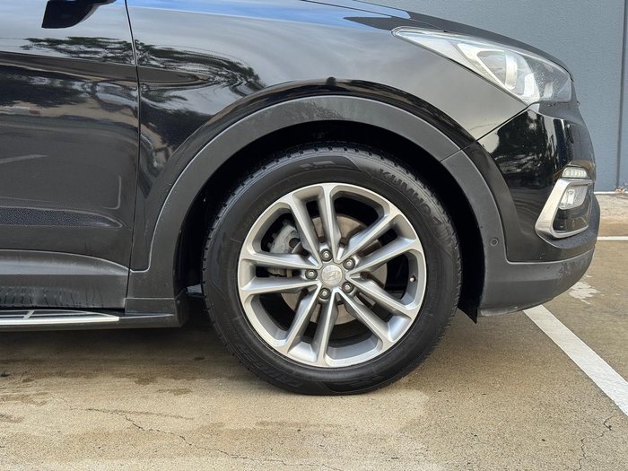 2015 Hyundai Santa Fe Highlander DM3 Series II MY16 4X4 On Demand Phantom Black