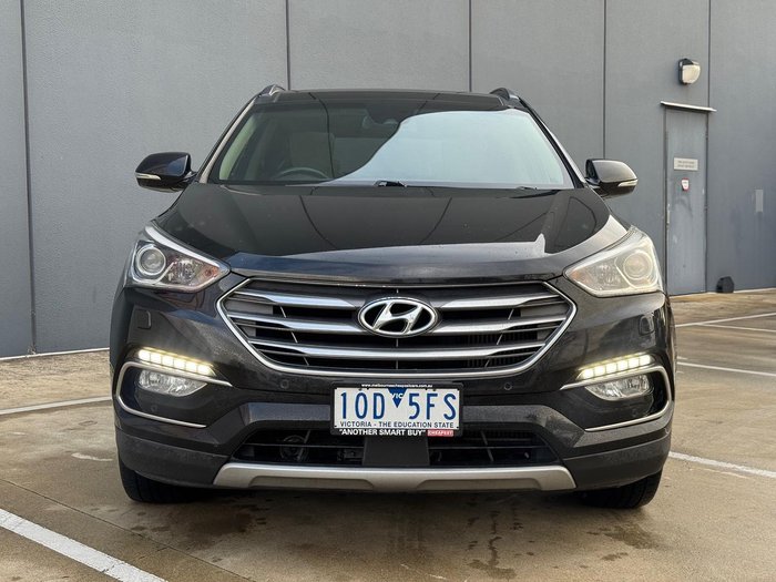 2015 Hyundai Santa Fe Highlander DM3 Series II MY16 4X4 On Demand Phantom Black