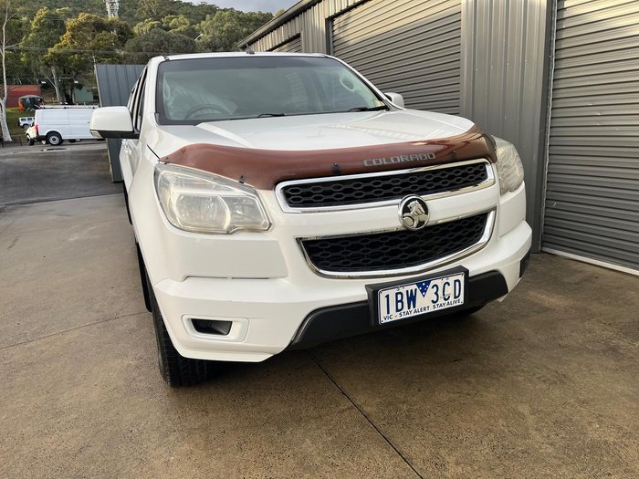 2014 Holden Colorado LX RG MY14 4x2 Summit White