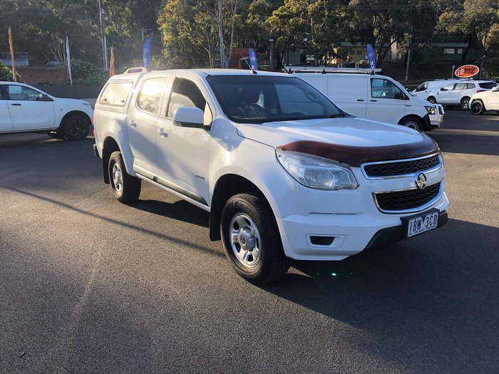 2014 Holden Colorado LT RG MY14 4x2 Summit White