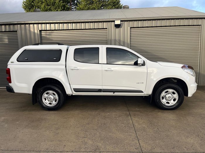 2014 Holden Colorado LX RG MY14 4x2 Summit White