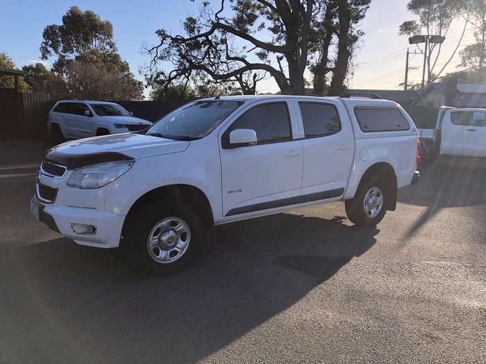 2014 Holden Colorado LT RG MY14 4x2 Summit White