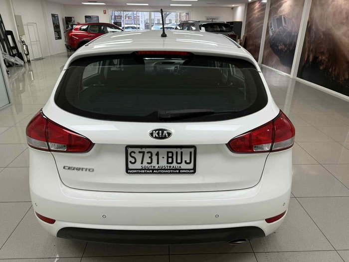 2016 Kia Cerato S YD MY17 White