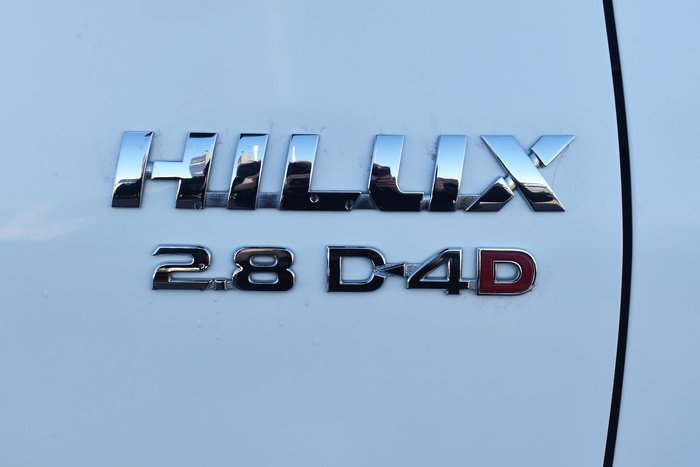 2021 Toyota Hilux SR GUN126R 4X4 Dual Range Glacier White