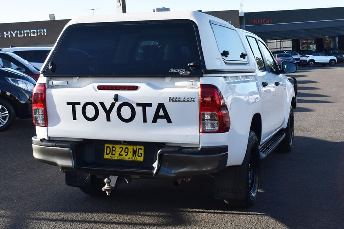 2021 Toyota Hilux SR GUN126R 4X4 Dual Range Glacier White