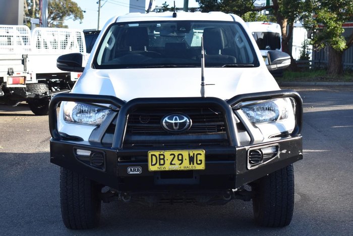 2021 Toyota Hilux SR GUN126R 4X4 Dual Range Glacier White
