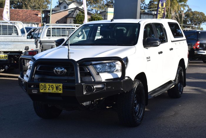 2021 Toyota Hilux SR GUN126R 4X4 Dual Range Glacier White