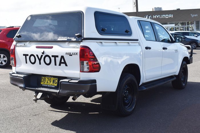 2021 Toyota Hilux SR GUN126R 4X4 Dual Range Glacier White