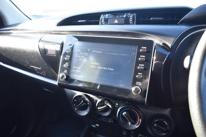 2021 Toyota Hilux SR GUN126R 4X4 Dual Range Glacier White