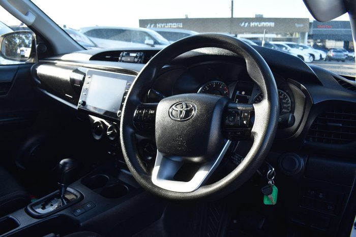 2021 Toyota Hilux SR GUN126R 4X4 Dual Range Glacier White