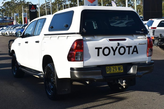 2021 Toyota Hilux SR GUN126R 4X4 Dual Range Glacier White
