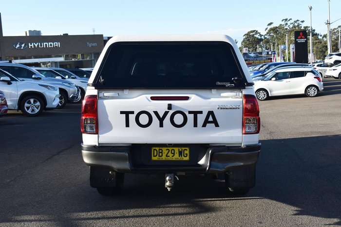 2021 Toyota Hilux SR GUN126R 4X4 Dual Range Glacier White