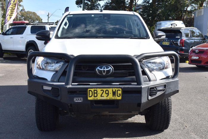 2021 Toyota Hilux SR GUN126R 4X4 Dual Range Glacier White