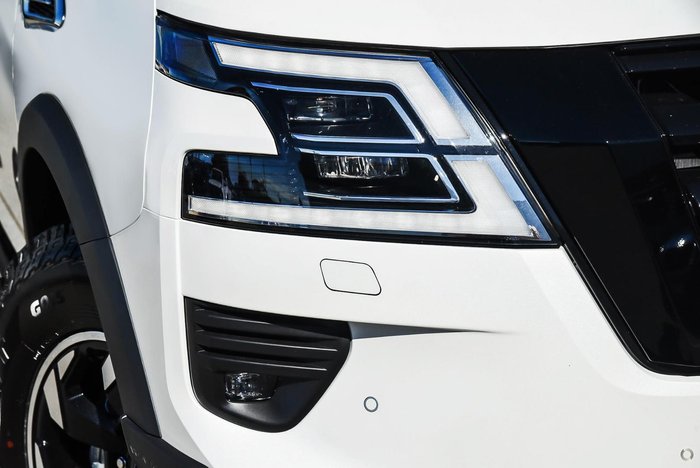 2025 Nissan Patrol Warrior Y62 MY25 4X4 Dual Range Moonstone White