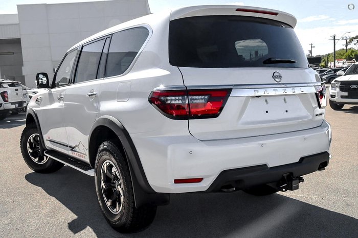 2025 Nissan Patrol Warrior Y62 MY25 4X4 Dual Range Moonstone White