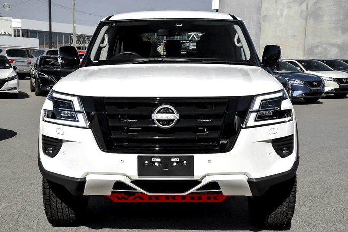 2025 Nissan Patrol Warrior Y62 MY25 4X4 Dual Range Moonstone White