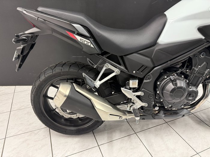 2024 Honda CB500XA (NX500) White