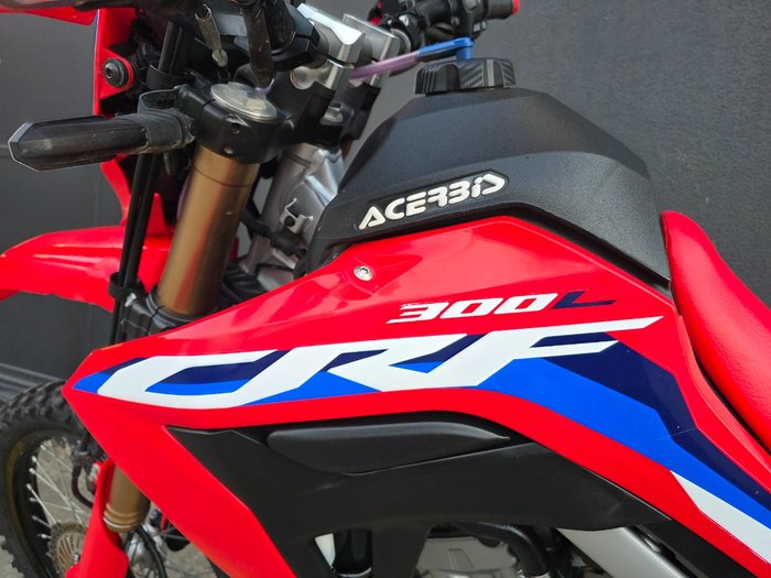 2023 Honda CRF300LRA RALLY RED