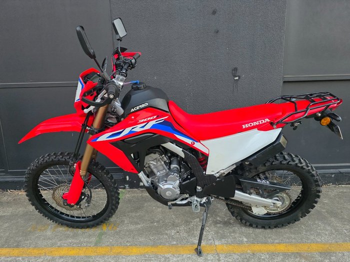 2023 Honda CRF300LRA RALLY RED