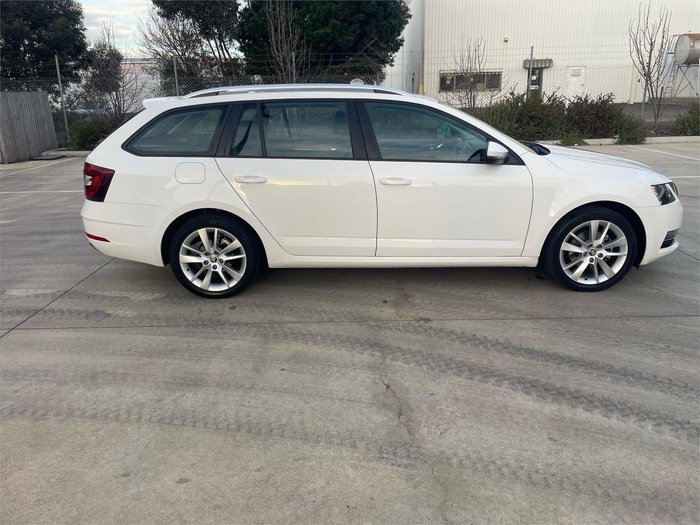 2018 SKODA Octavia 110TSI NE MY19 Moon White
