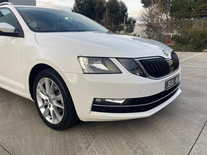 2018 SKODA Octavia 110TSI NE MY19 Moon White