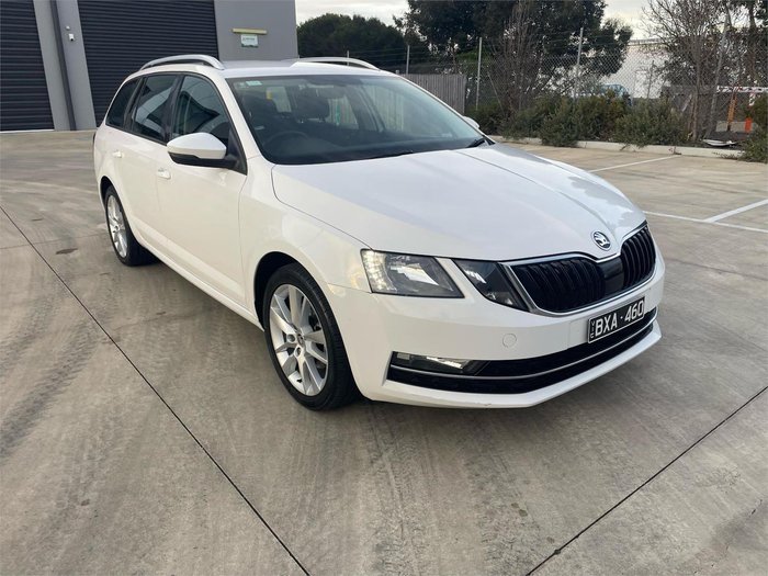 2018 SKODA Octavia 110TSI NE MY19 Moon White