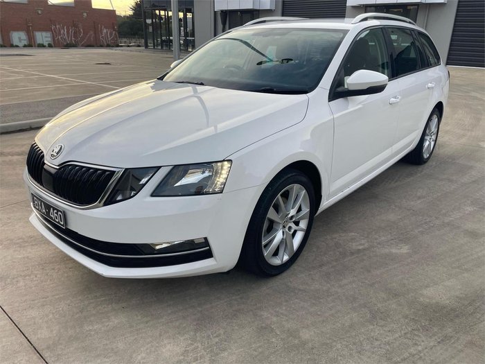 2018 SKODA Octavia 110TSI NE MY19 Moon White