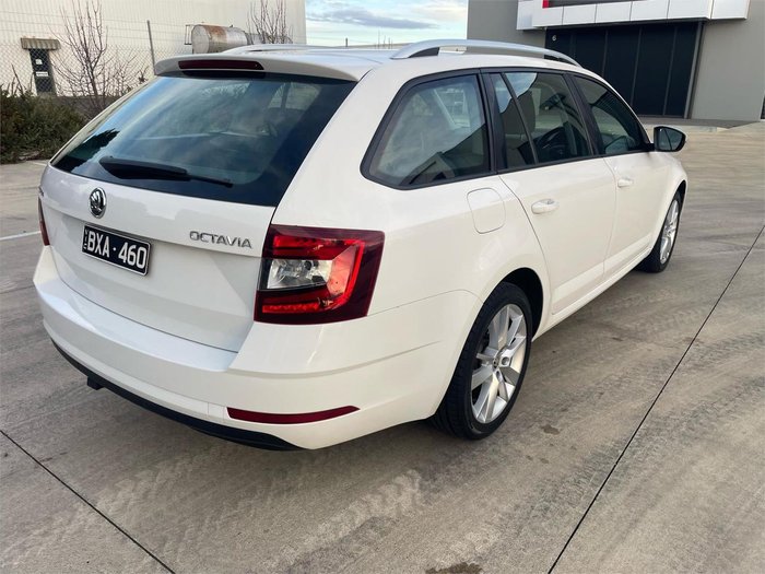 2018 SKODA Octavia 110TSI NE MY19 Moon White